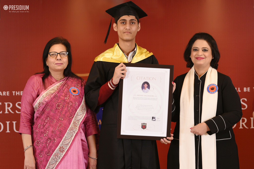 Presidium Gurgaon-57, CITATION CEREMONY: WISHING THE STUDENTS A BRIGHTER FUTURE AHEAD