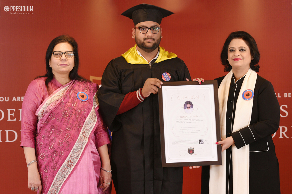 Presidium Gurgaon-57, CITATION CEREMONY: WISHING THE STUDENTS A BRIGHTER FUTURE AHEAD