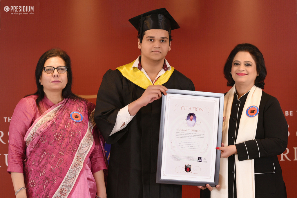 Presidium Gurgaon-57, CITATION CEREMONY: WISHING THE STUDENTS A BRIGHTER FUTURE AHEAD