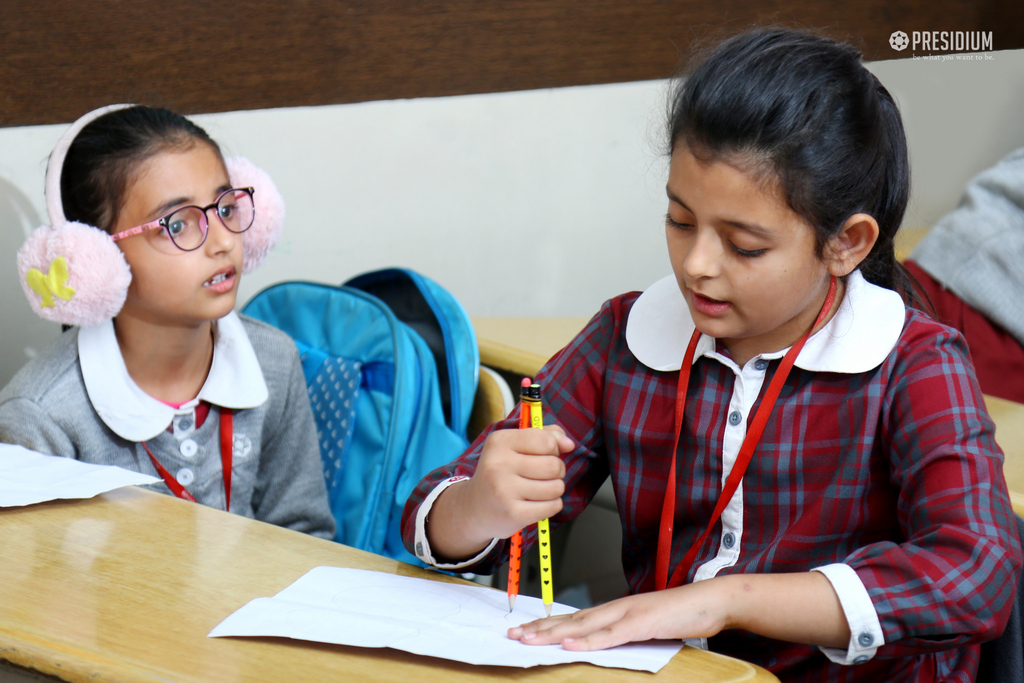 Presidium Gurgaon-57, STUDENTS ENJOY AN INTRIGUING SCIENCE ACTIVITY