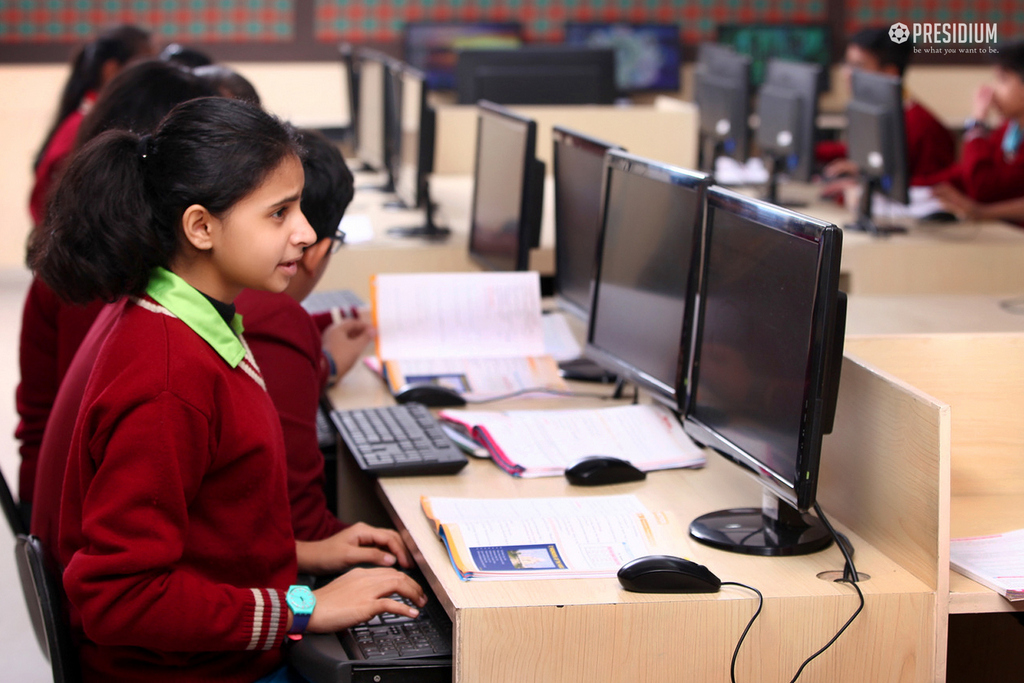 Presidium Gurgaon-57, PRESIDIANS LEARN ABOUT ‘HTML’ IN A FUN COMPUTER SESSION