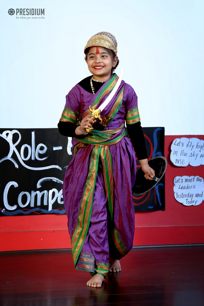 Presidium Dwarka-6, YOUNG ACTORS ENTHRALL EVERYONE IN ROLE PLAY COMPETITION!