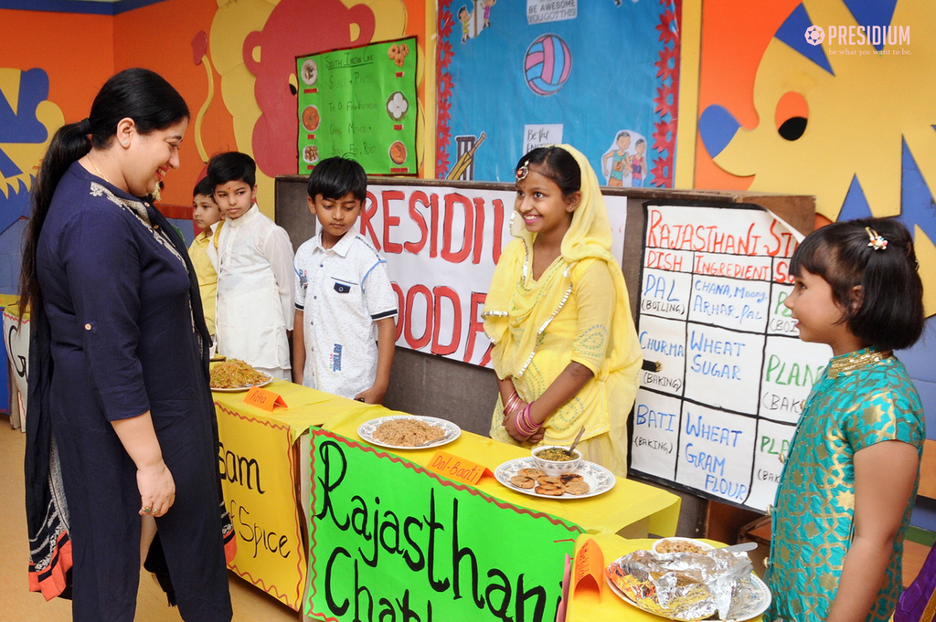 Presidium Dwarka-6, THEME ‘FOOD’ BECOMES INCREASINGLY INTERESTING FOR PRESIDIANS