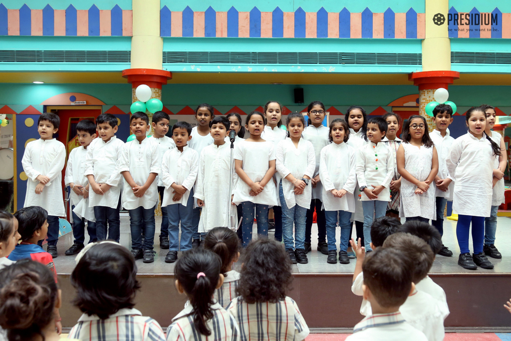 Presidium Dwarka-6, PRESIDIANS HONOUR GANDHIJI FOR HIS SIMPLICITY ON GANDHI JAYANTI