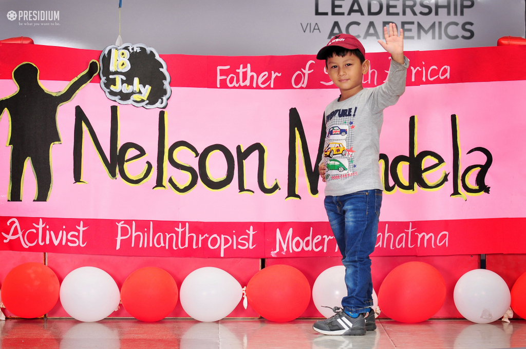 Presidium Dwarka-6, PRESIDIANS HONOUR THE LIFE OF NELSON MANDELA