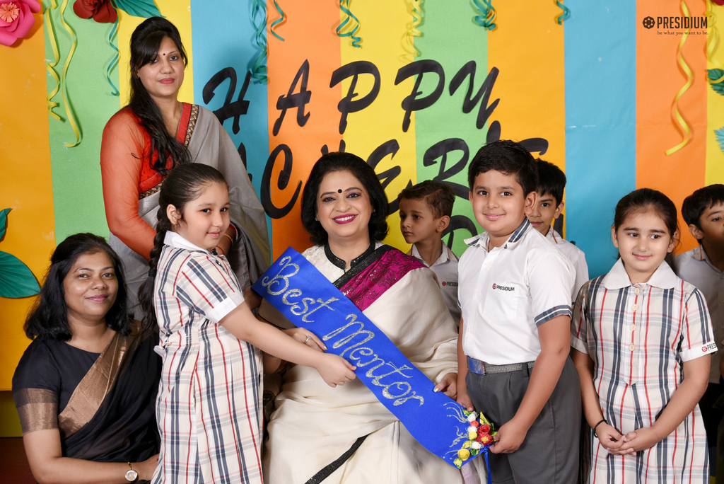 Presidium Dwarka-6, MRS.SUDHA GUPTA GRACES TEACHER’S DAY CELEBRATIONS AT PRESIDIUM