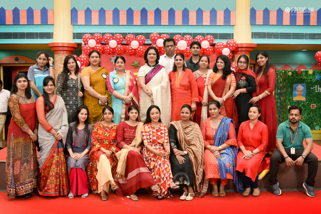 Presidium Dwarka-6, MRS.SUDHA GUPTA GRACES TEACHER’S DAY CELEBRATIONS AT PRESIDIUM