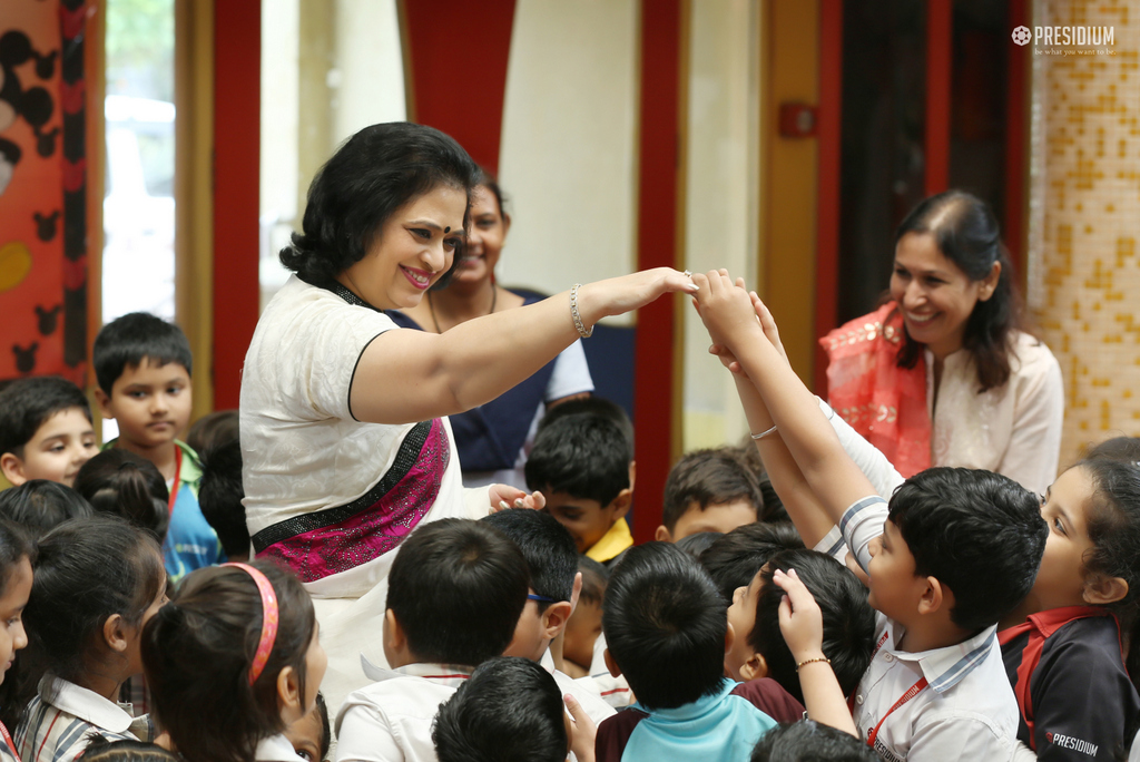 Presidium Dwarka-6, MRS.SUDHA GUPTA GRACES TEACHER’S DAY CELEBRATIONS AT PRESIDIUM