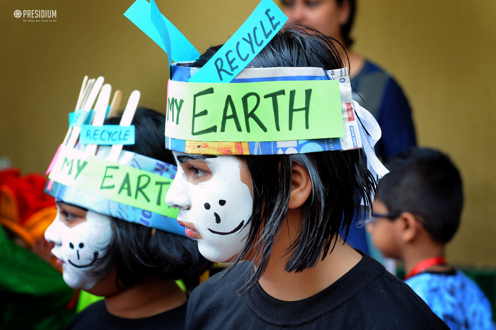 Presidium Vivek Vihar, SPREADING THE MESSAGE OF SAVING ENVIRONMENT ON WORLD EARTH DAY!