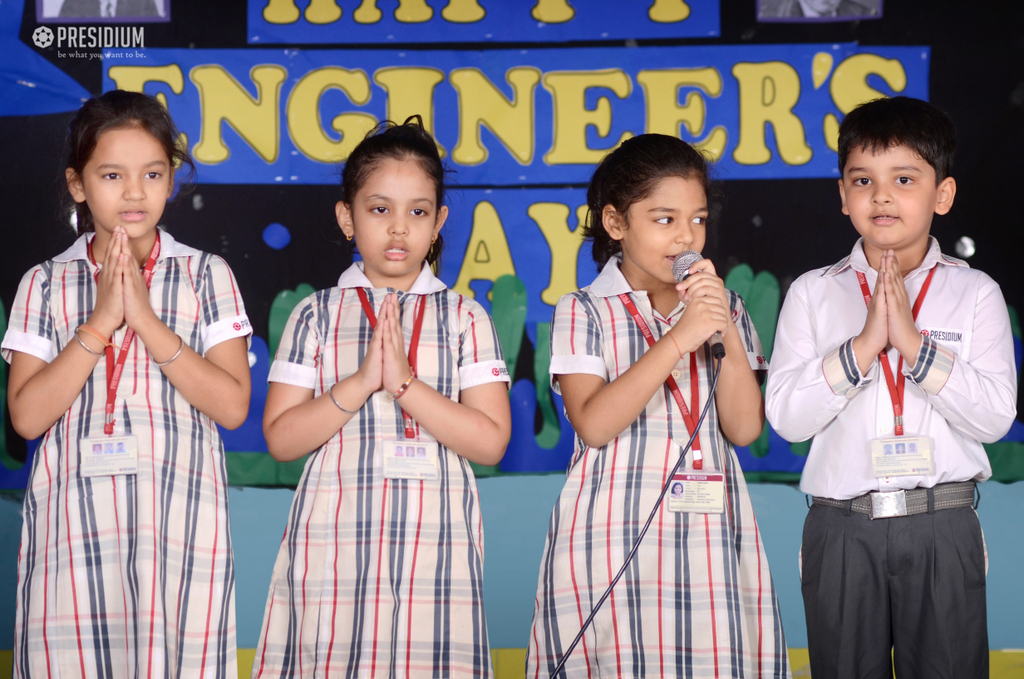 Presidium Vivek Vihar, ENGINEER’S DAY: PRESIDIANS SALUTE THE PROFESSION OF ENGINEERS!