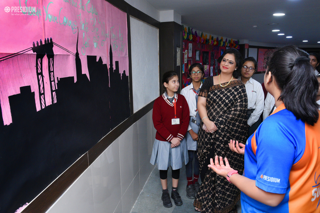 Presidium Indirapuram, PRESIDIANS GIVE EXPRESSION TO THEIR IMAGINATION AT THE 'ART FAIR'