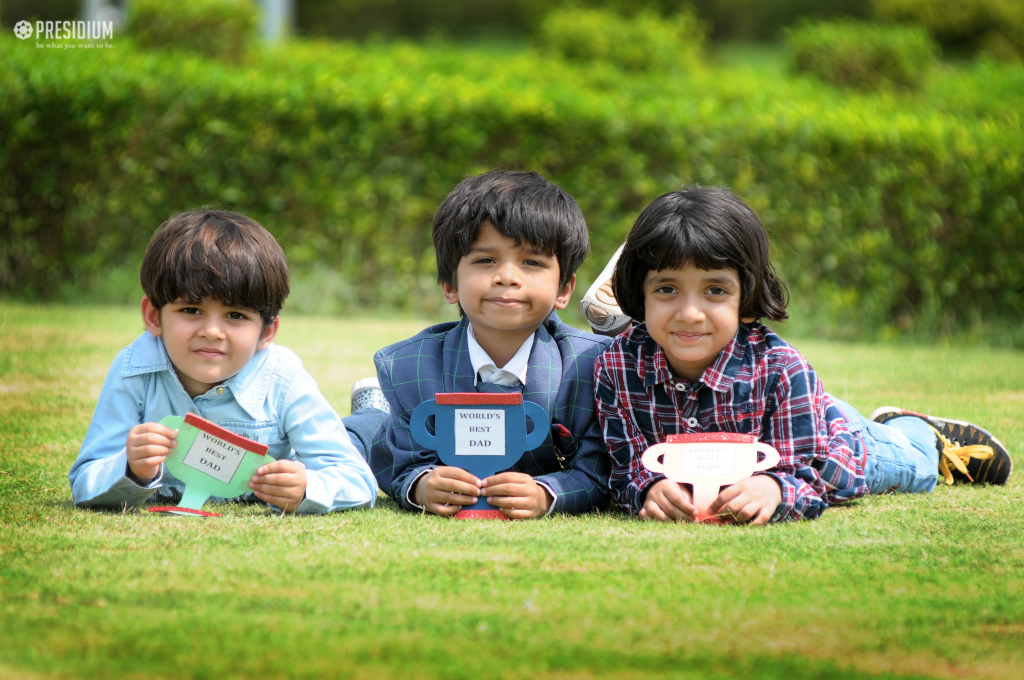 Presidium Rajnagar, YOUNG PRESIDIANS CELEBRATE FATHER’S DAY WITH ZEST 