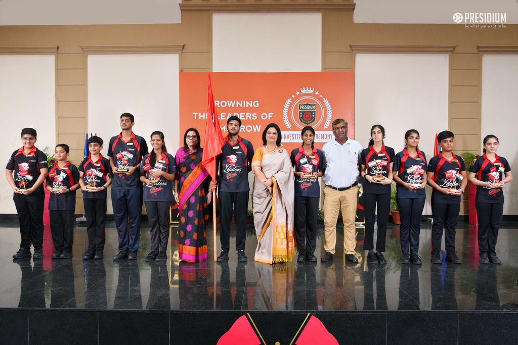 Presidium Gurgaon-57, INVESTITURE CEREMONY PRESENTS THE ELECTED PREFECTORIAL BOARD