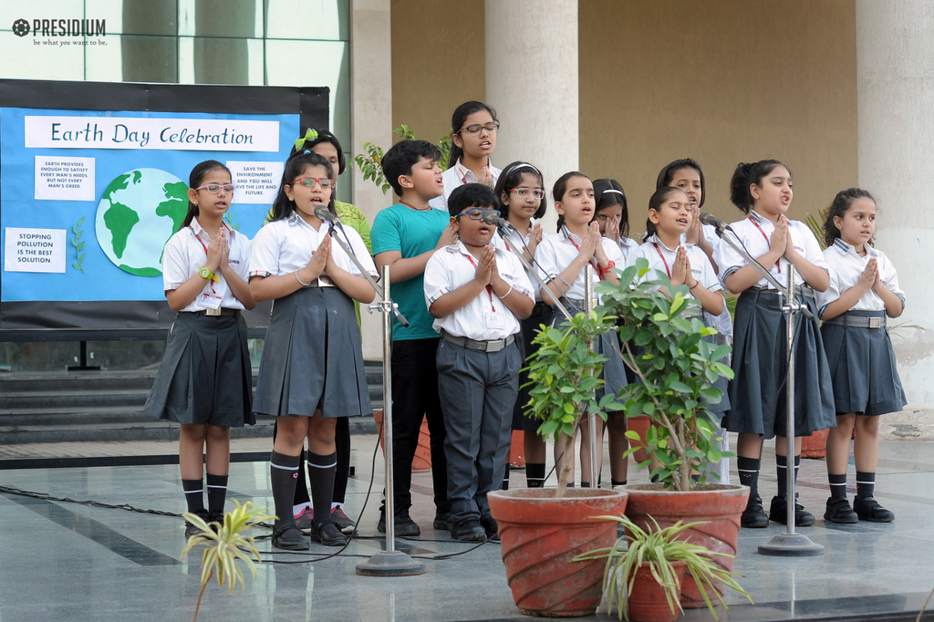 Presidium Gurgaon-57, EARTH DAY: SPREADING THE MESSAGE OF PROTECTING MOTHER EARTH!