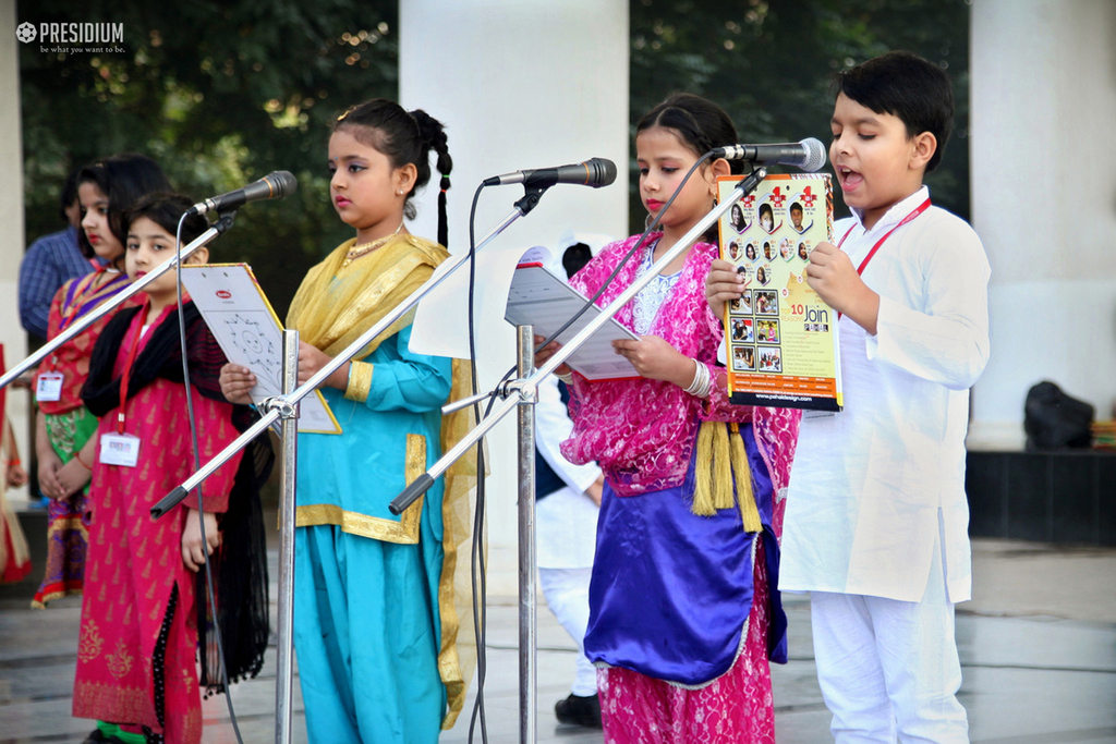 Presidium Gurgaon-57, PRESIDIANS WONDERFULLY DEPICT THE FESTIVITIES OF 'GURPURAB'