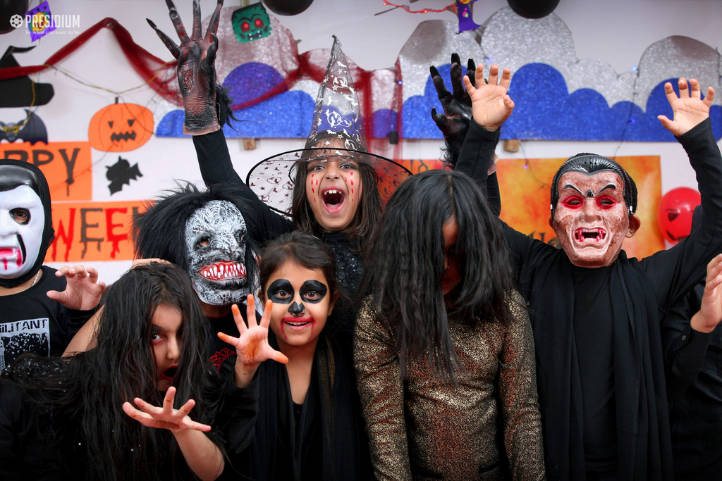 Presidium Gurgaon-57, TRICK OR TREAT! PRESIDIANS REVEL IN THE CELEBRATION OF HALLOWEEN!