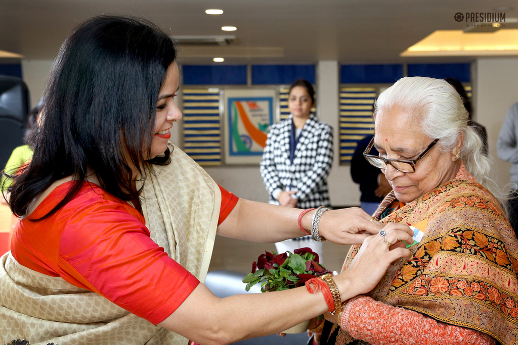 Presidium Gurgaon-57, PRESIDIANS SOAK IN THE FEELING OF PATRIOTISM THIS REPUBLIC DAY