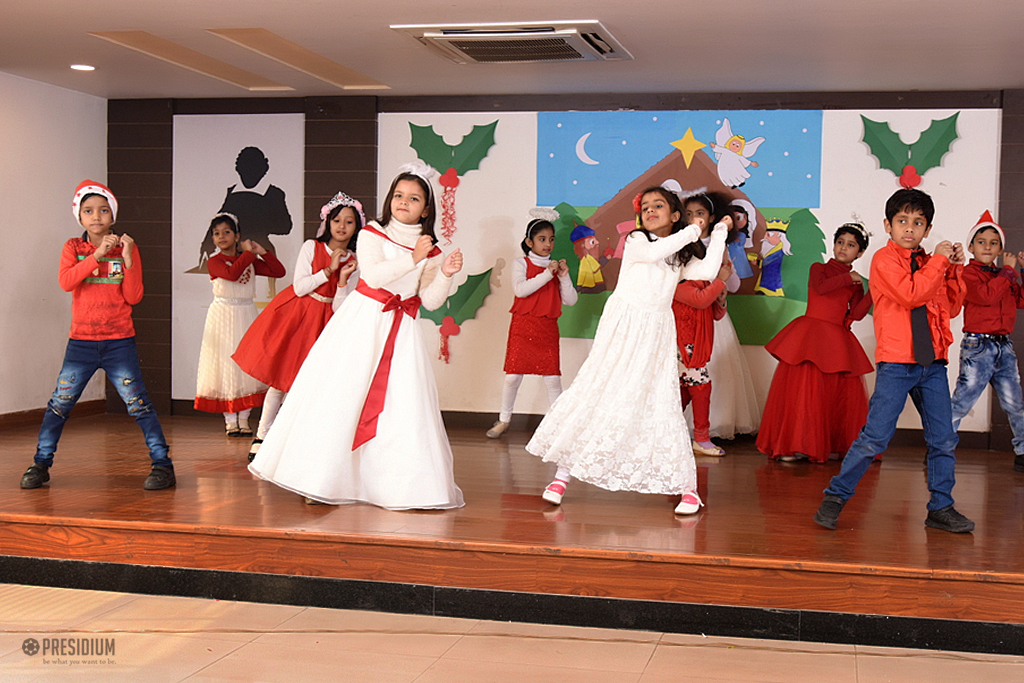 Presidium Gurgaon-57, YOUNG PRESIDIANS CELEBRATE CHRISTMAS WITH FERVOUR & DELIGHT