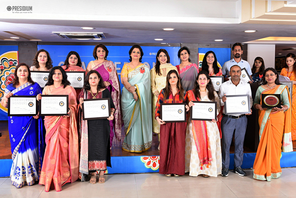 Presidium Gurgaon-57, CELEBRATING ENORMOUS STRENGTH OF TEACHERS : CHAIRPERSON HONOURS Presidium Gurgaon-57, CELEBRATING ENORMOUS STRENGTH OF TEACHERS : CHAIRPERSON HONOURS