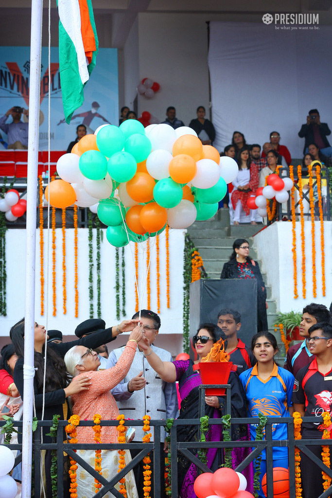 Presidium Gurgaon-57, SPORTS DAY: A DAY FILLED WITH THE EXHILARATION OF JOY & VICTORY