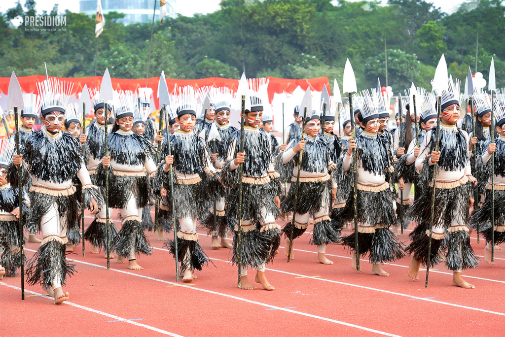 Presidium Gurgaon-57, SPORTS DAY: A DAY FILLED WITH THE EXHILARATION OF JOY & VICTORY