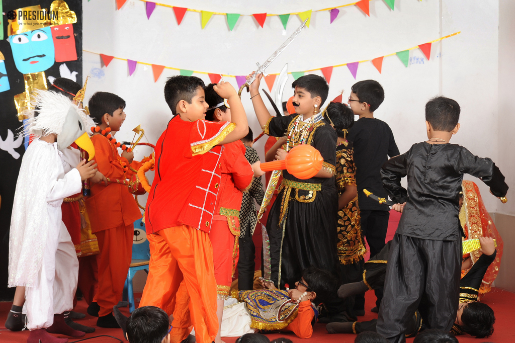 Presidium Gurgaon-57, DUSSEHRA REINFORCES CULTURAL VALUES IN PRESIDIANS