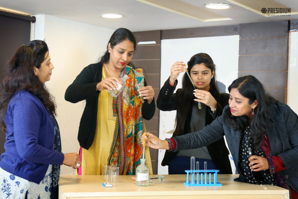 Presidium Gurgaon-57, PRESIDIANS CELEBRATE NATIONAL SCIENCE DAY WITH FUN ACTIVITIES