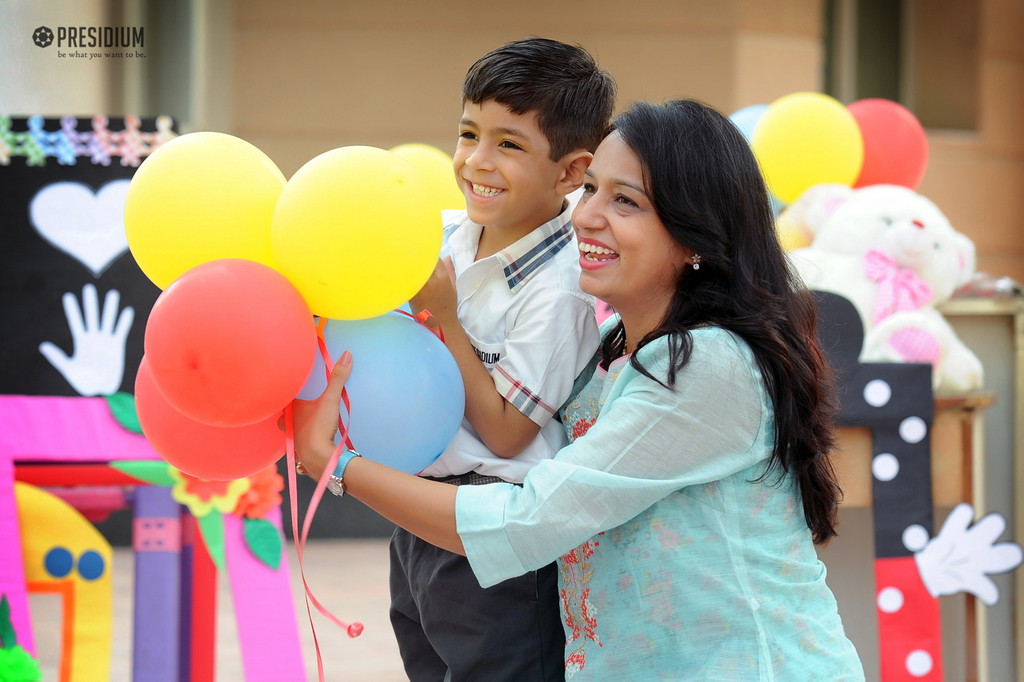 Presidium Gurgaon-57, FIRST DAY OF SCHOOL AFTER VACATIONS TURNS MEMORABLE FOR STUDENTS