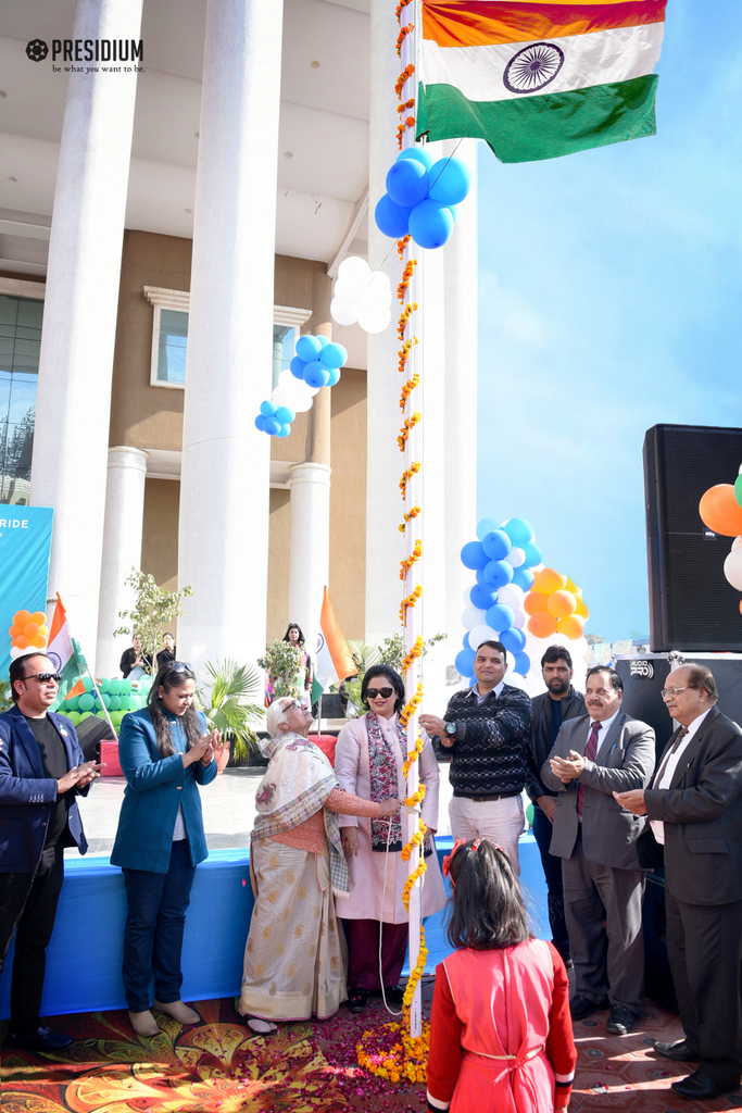 Presidium Gurgaon-57, 71st REPUBLIC DAY CELEBRATION WITH SUDHA MA'AM