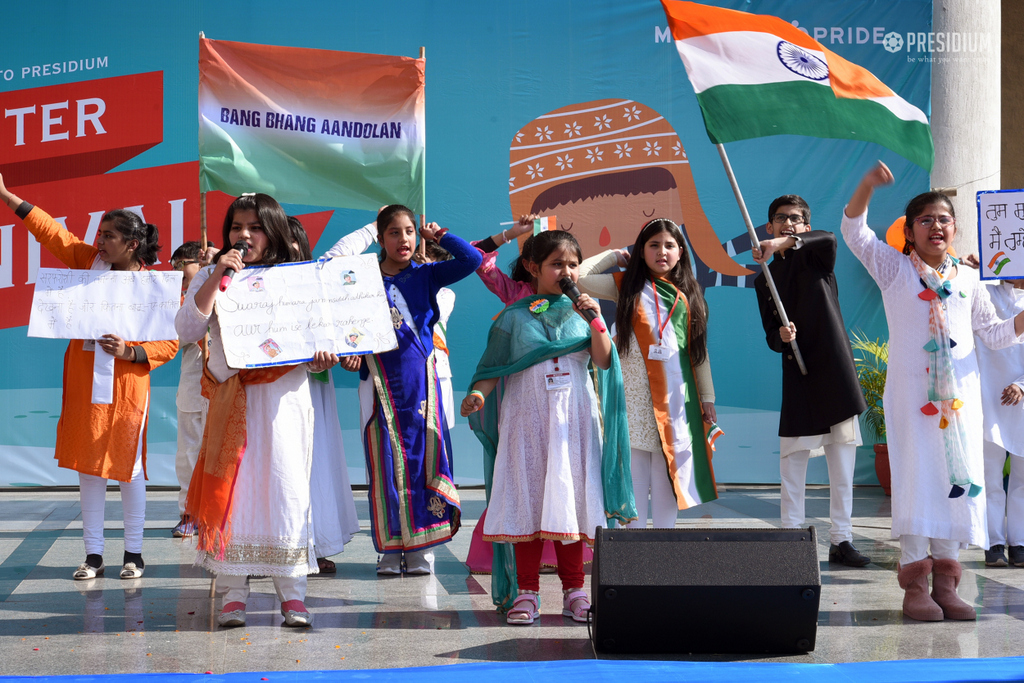 Presidium Gurgaon-57, 71st REPUBLIC DAY CELEBRATION WITH SUDHA MA'AM