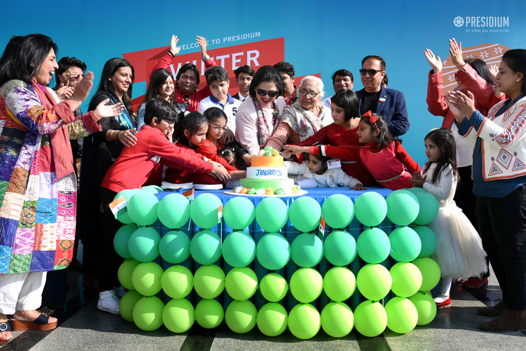 Presidium Gurgaon-57, 71st REPUBLIC DAY CELEBRATION WITH SUDHA MA'AM