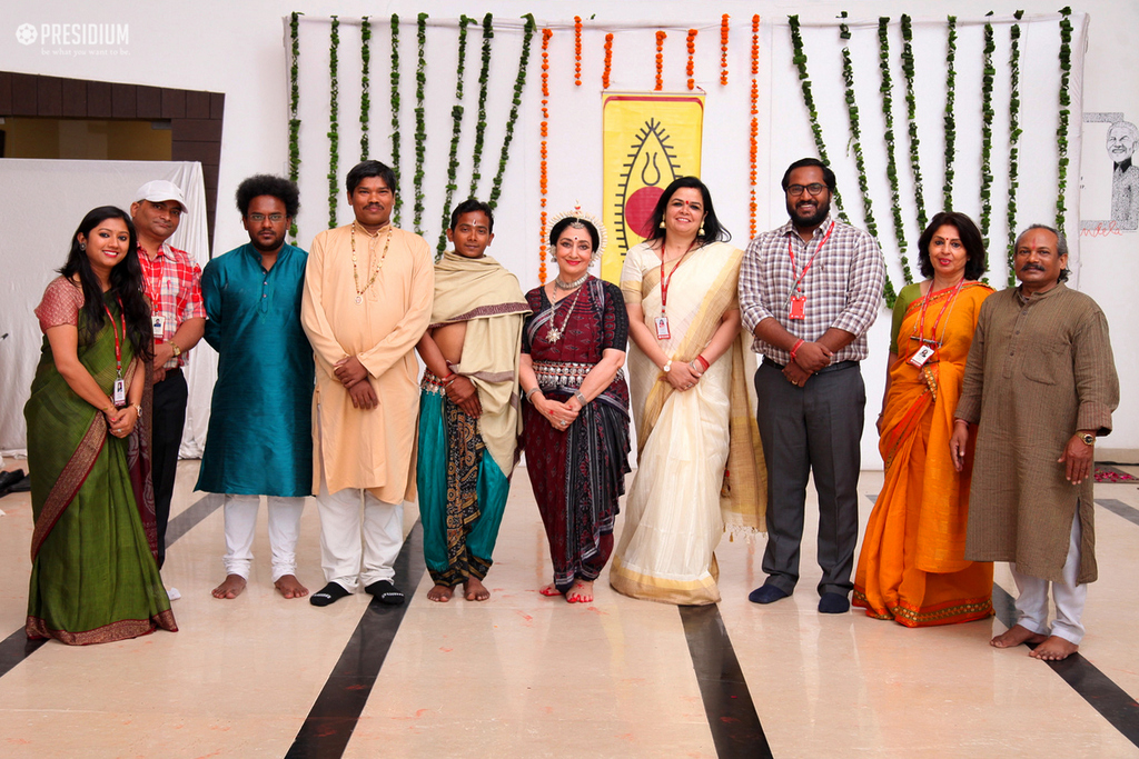 Presidium Gurgaon-57, SPIC MACAY EVENT ENLIVENS WITH MS. LOWEN'S SOULFUL PERFORMANCE