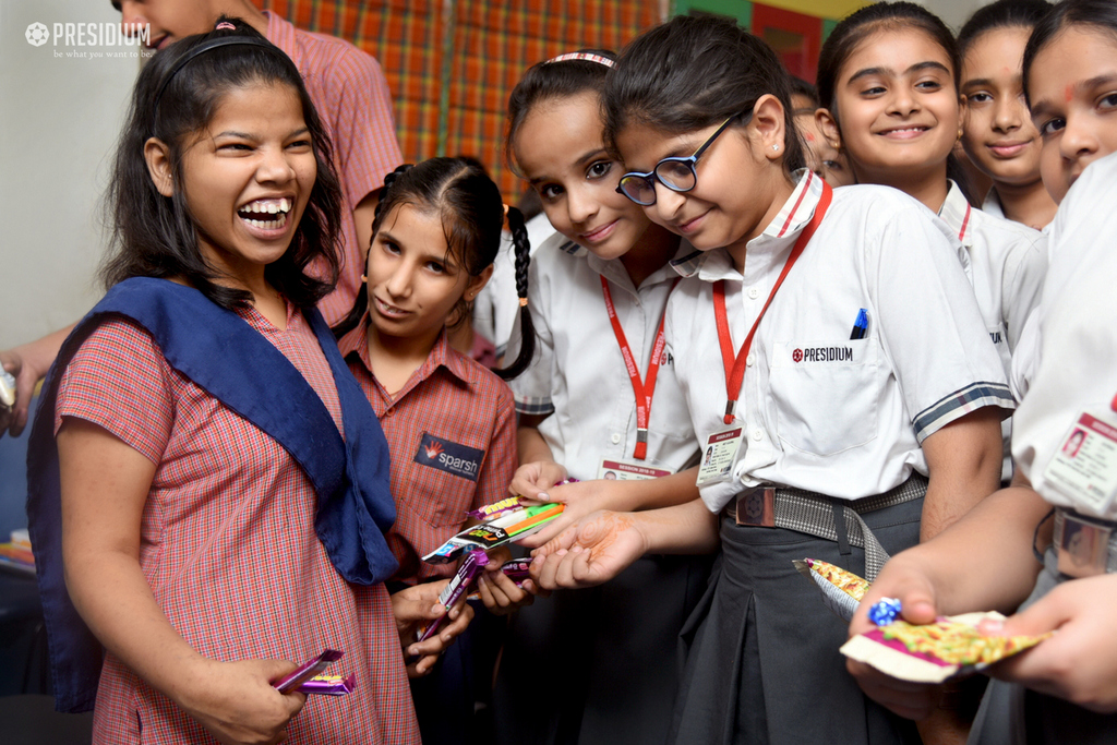 Presidium Indirapuram, PRESIDIANS SPREAD HAPPINESS AT SPARSH SPECIAL SCHOOL