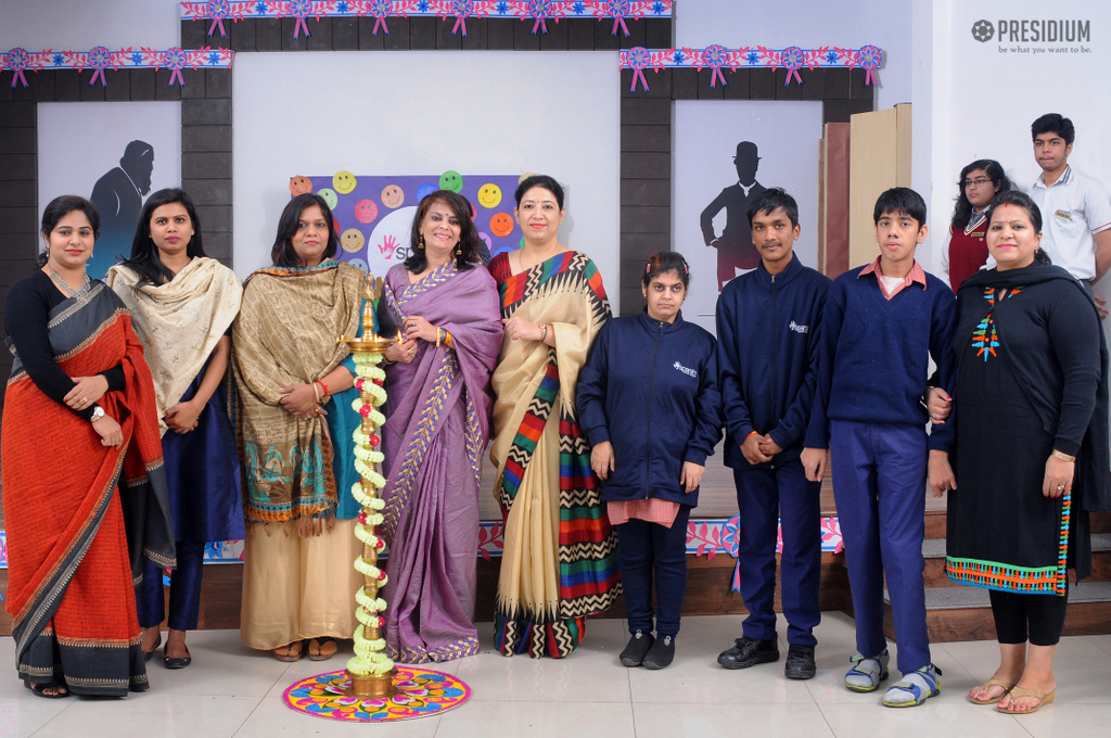 Presidium Indirapuram, SPECIAL CHILDREN OF SPARSH THANK THEIR KIND FRIENDS AT PRESIDIUM