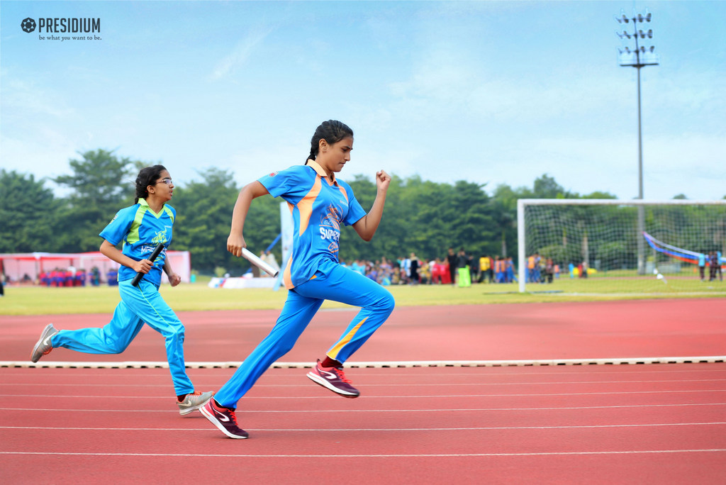 Presidium Indirapuram, STUDENTS EXHIBIT THEIR EXCEPTIONAL TALENTS AT ANNUAL SPORTS DAY