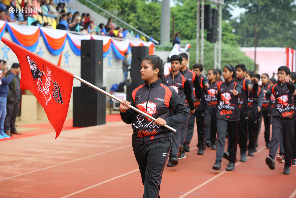 Presidium Indirapuram, STUDENTS EXHIBIT THEIR EXCEPTIONAL TALENTS AT ANNUAL SPORTS DAY