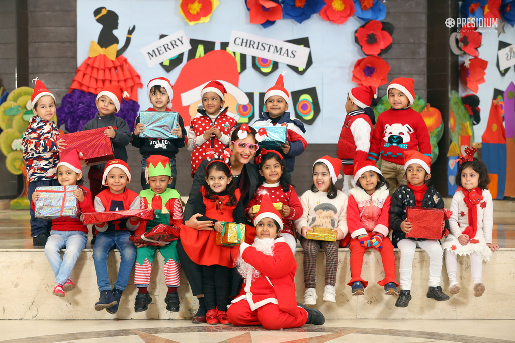 Presidium Indirapuram, IT’S A MERRY CHRISTMAS FOR OUR LITTLE ELVES OF PRESIDIUM!