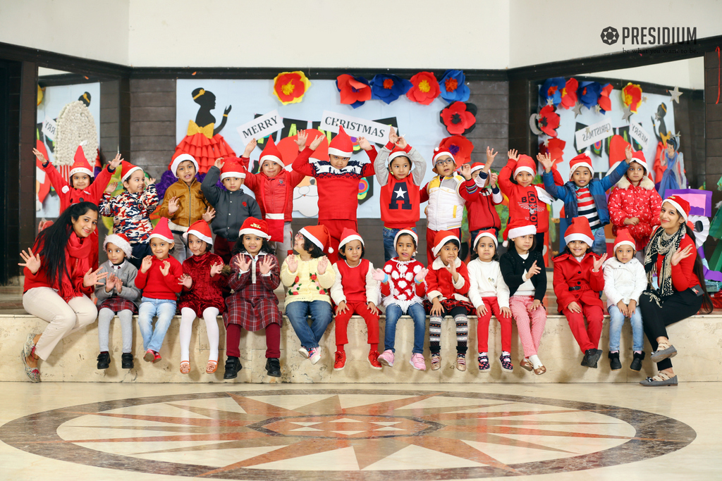 Presidium Indirapuram, IT’S A MERRY CHRISTMAS FOR OUR LITTLE ELVES OF PRESIDIUM!