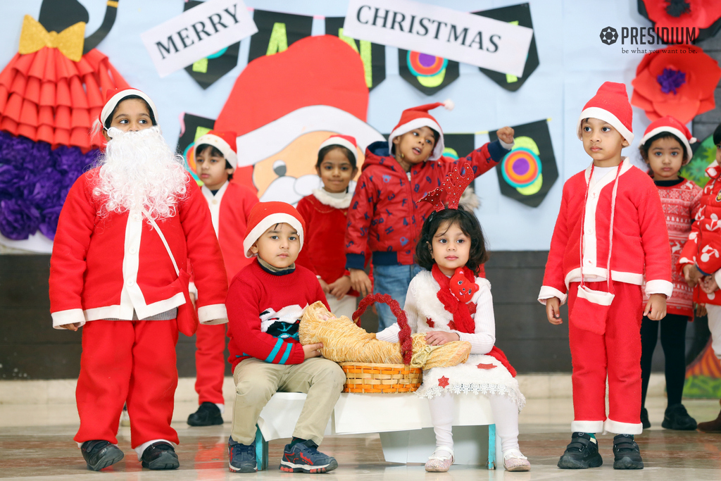 Presidium Indirapuram, IT’S A MERRY CHRISTMAS FOR OUR LITTLE ELVES OF PRESIDIUM!