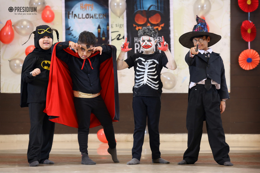 Presidium Indirapuram, SPOOKY HALLOWEEN CELEBRATION IN PRESIDIUM WITH TRICKS OR TREATS