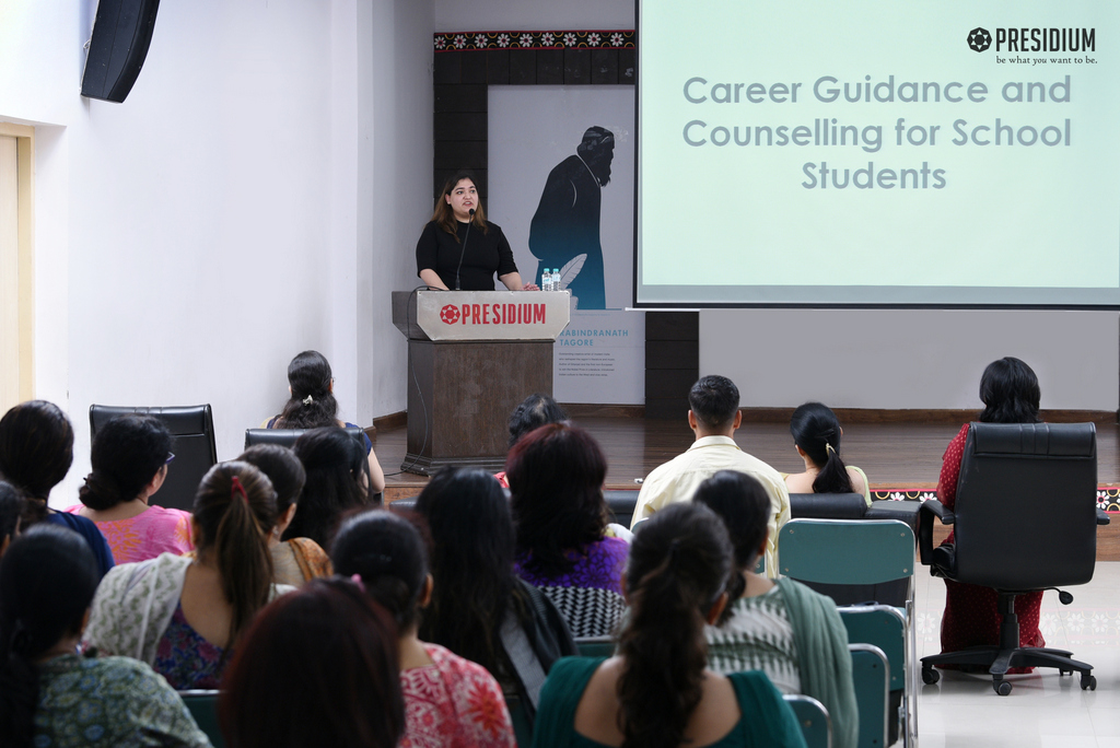 Presidium Indirapuram, PRESIDIUM ORGANISE AN INFORMATIVE SEMINAR ON CAREER COUNSELLING