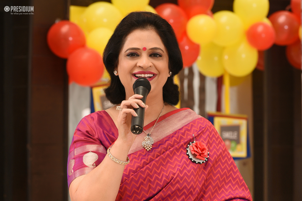 Presidium Indirapuram, CHILDREN'S DAY CELEBRATIONS WITH SUDHA MA'AM ENTHRALLS PRESIDIANS