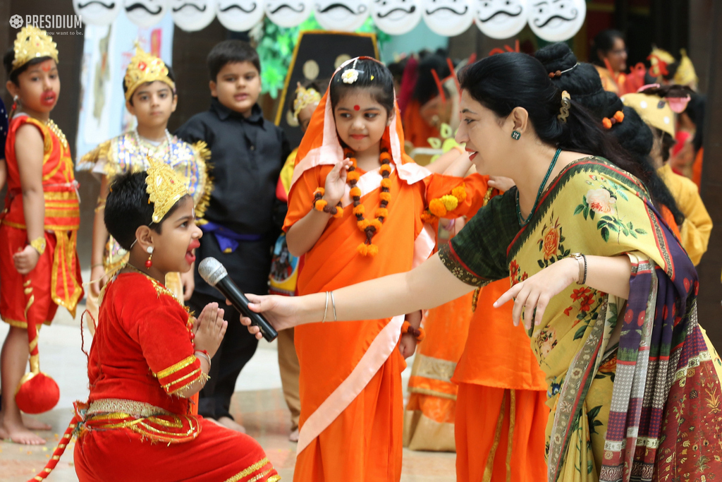 Presidium Indirapuram, PRESIDIANS GIVE MESMERIZING PERFORMANCES ON DUSSEHRA