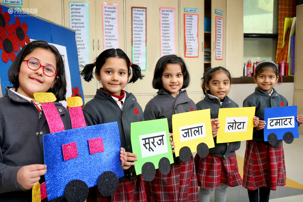 Presidium Indirapuram, ENRICHMENT ACTIVITY: PRESIDIANS HONE THEIR HINDI LANGUAGE SKILLS