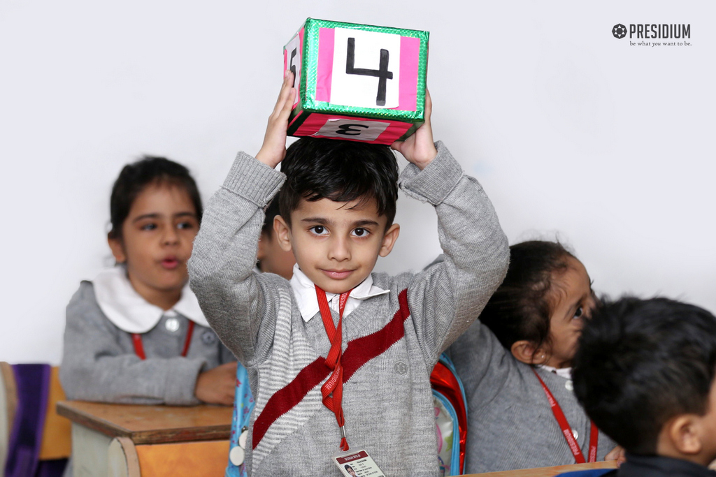 Presidium Indirapuram, PRESIDIUM ORGANIZES MATHS WEEK TO HONE SKILLS OF PRESIDIANS