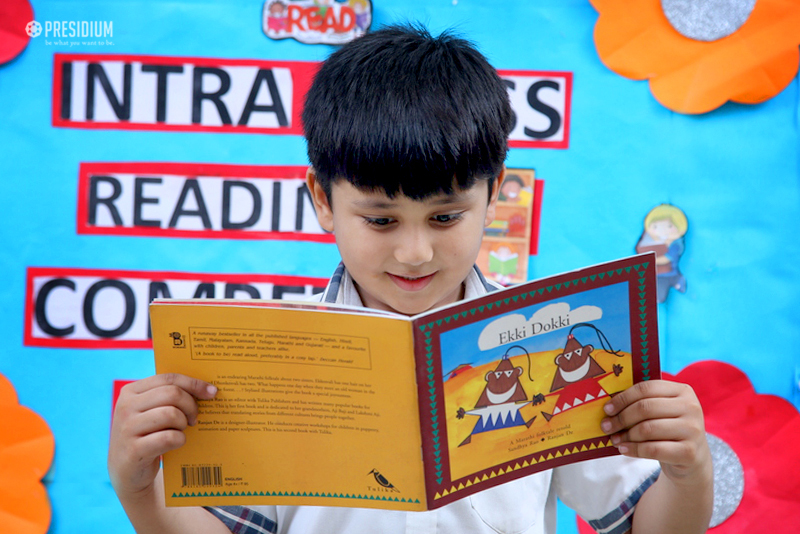 Presidium Indirapuram, PRESIDIANS EXCITEDLY PARTICIPATE IN STORY READING COMPETITION