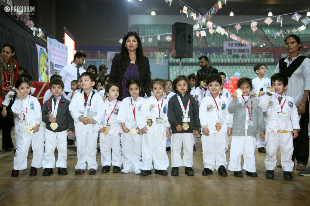 Presidium Indirapuram, 30TH DELHI STATE TAEKWONDO CHAMPIONSHIP: BEST FOOT FORWARD! 