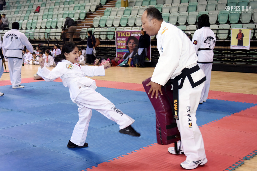 Presidium Indirapuram, LITTLE CHAMPIONS WIN A GOLD MEDAL IN ITF TAEKWONDO CHAMPIONSHIP