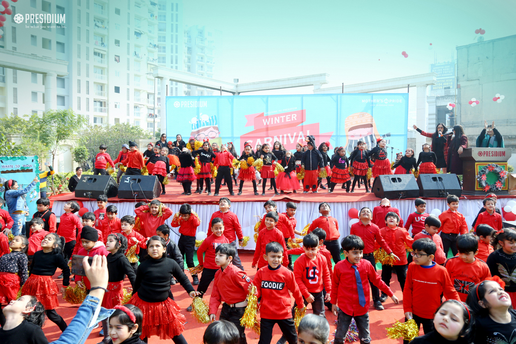 Presidium Indirapuram, PRESIDIANS ENJOY A PLETHORA OF ACTIVITIES AT WINTER CARNIVAL