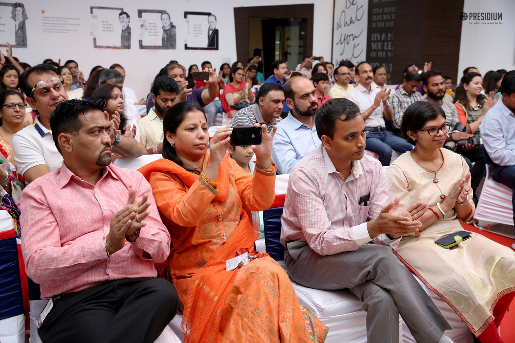Presidium Gurgaon-57, INVESTITURE CEREMONY: PRESIDIANS PLEDGE TO TAKE RESPONSIBILITY